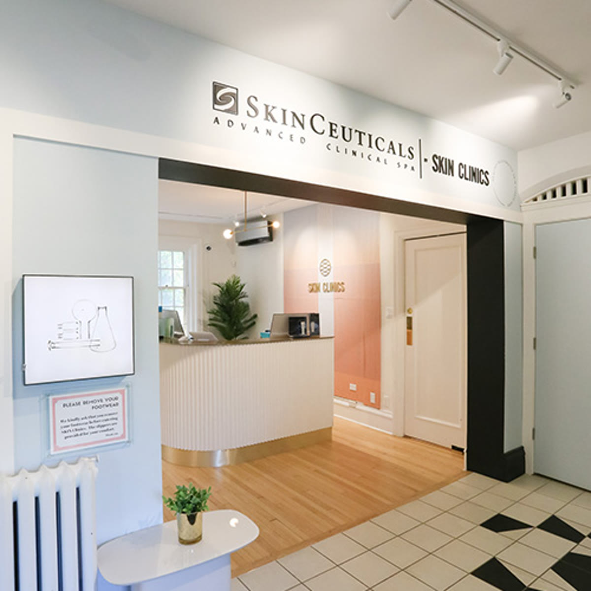 SKIN Clinics Regina heritage mansion interior
